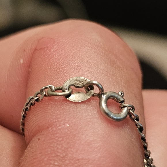 925 silver curb chain - Picture 2 of 3